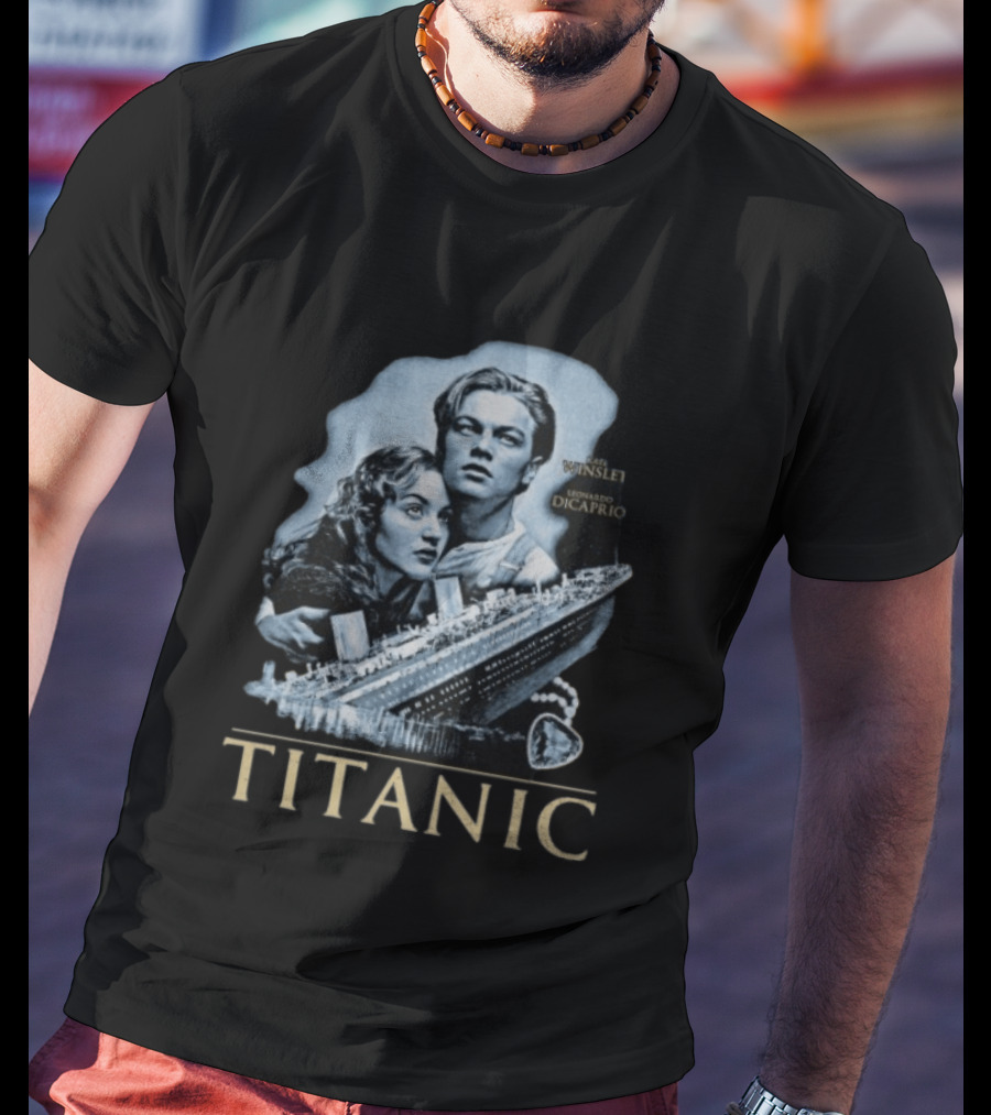 Titanic Kate Winslet Leonardo DiCaprio From The Void Store T-Shirt