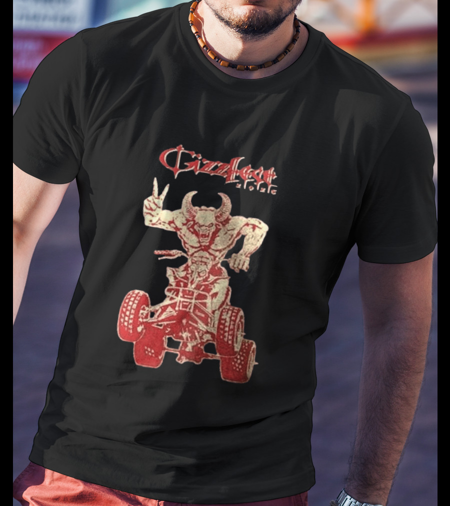 Gizzless Howling Horde Of Demons Quad Rider Demon T-Shirt