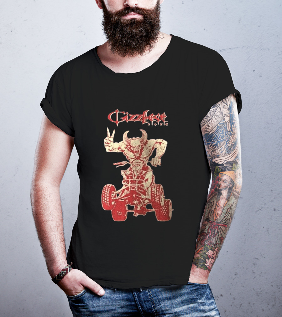 Gizzless Howling Horde Of Demons Quad Rider Demon T-Shirt