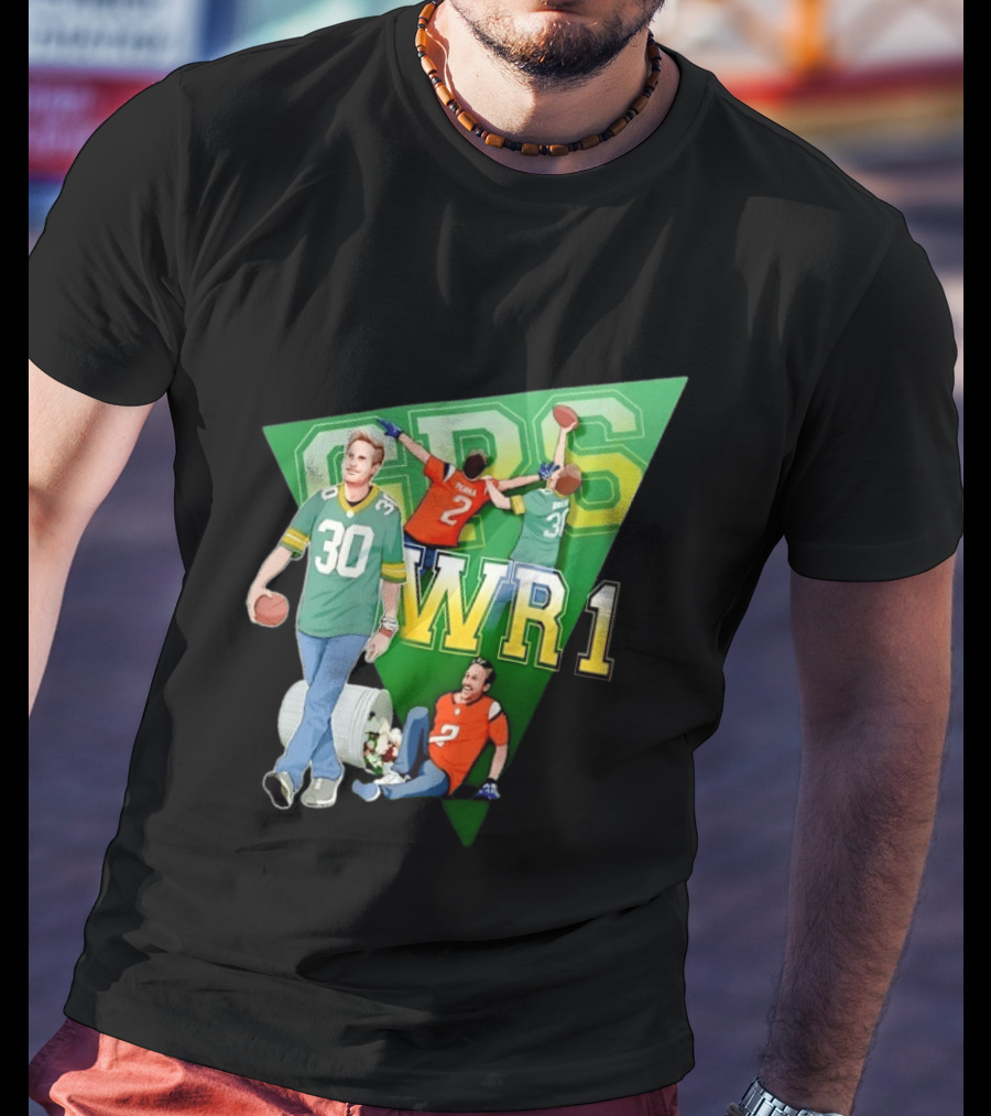 GPS WR1 Perna Grisset Football 30 Jersey Catch Sports T-Shirt