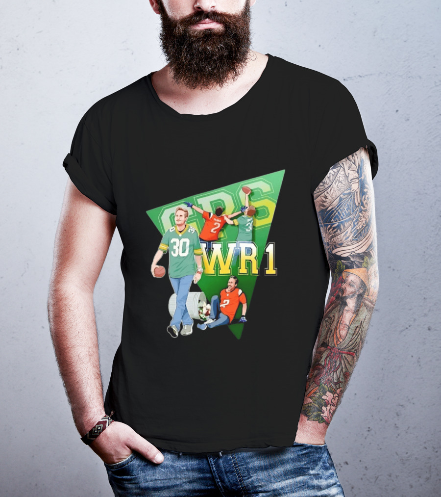 GPS WR1 Perna Grisset Football 30 Jersey Catch Sports T-Shirt
