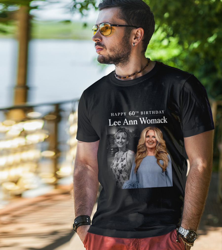 Happy 60th Birthday Lee Ann Womack Celebration T-Shirt