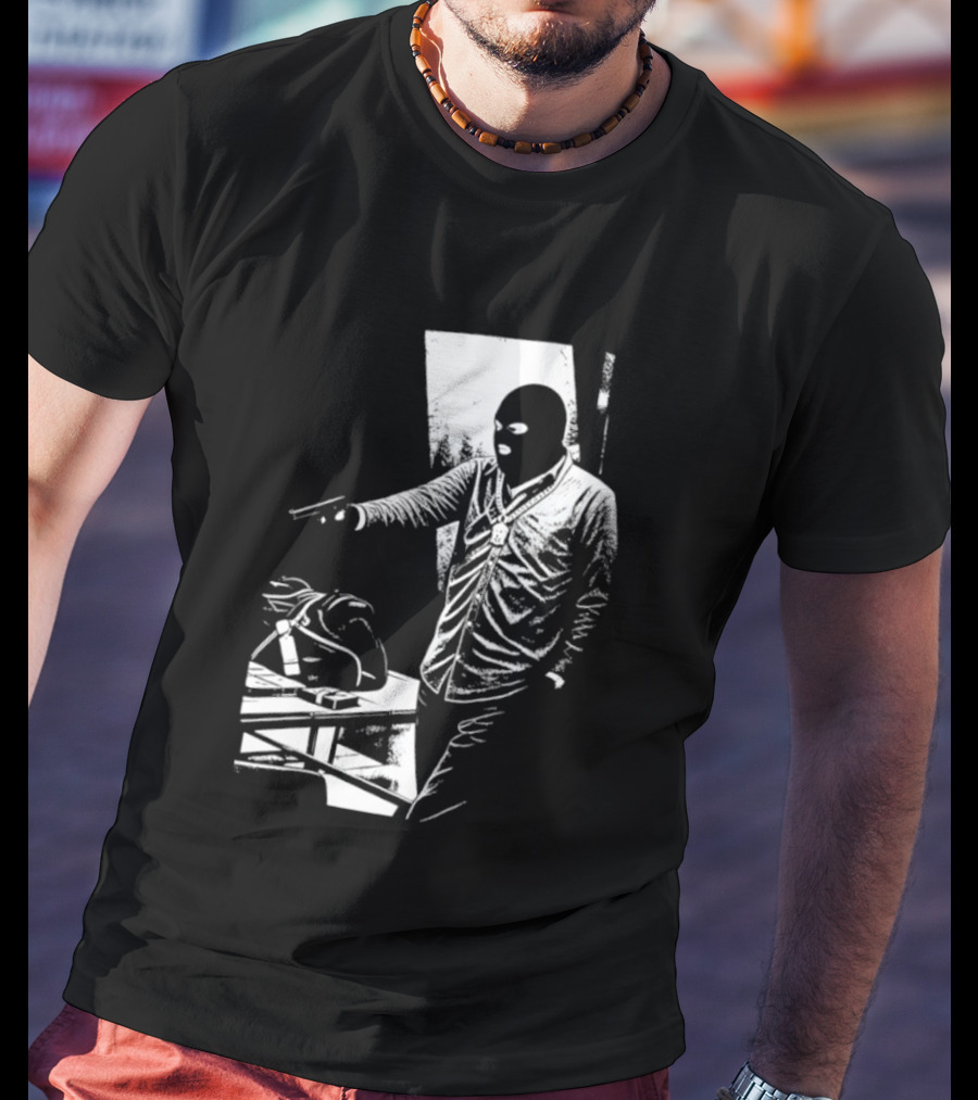 Notorious BIG Biggie Smalls Ski Mask Heist T-Shirt