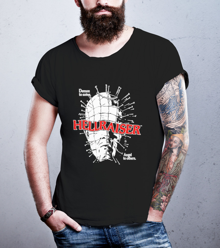 Hellraiser Pinhead Demon To Some Angel To Others T-Shirt