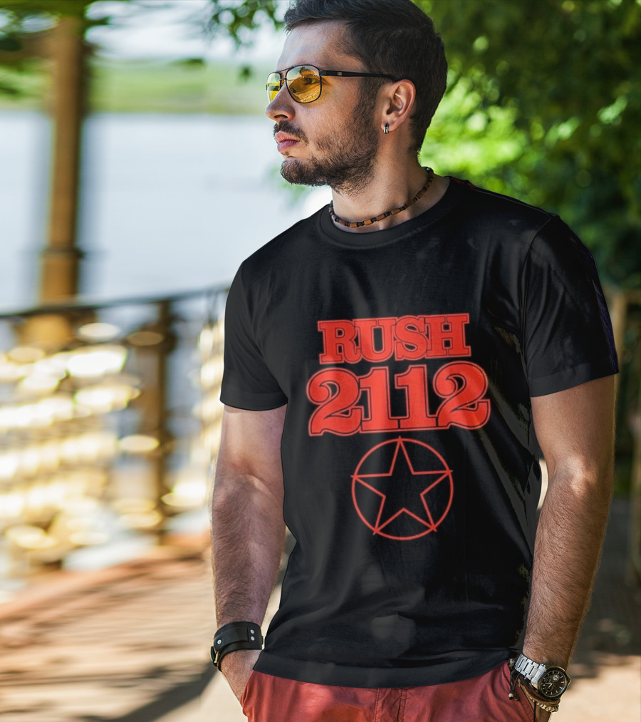 Rush 2112 Starman Iconic Progressive Rock T-Shirt