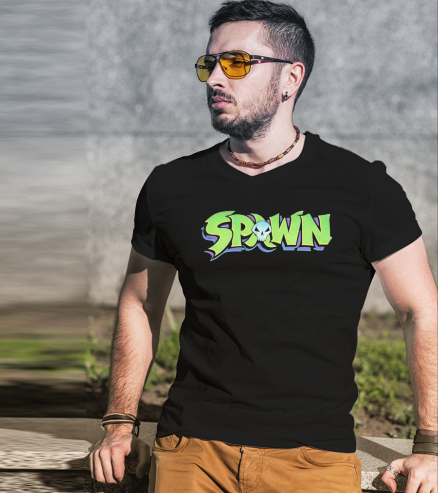 Spawn Todd McFarlane Comics Skull T-Shirt