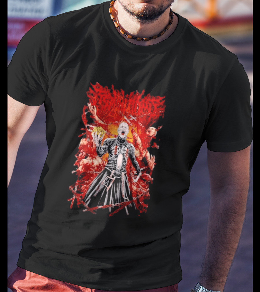 Terminalist Hellraiser Pinhead Horror Death Metal T-Shirt