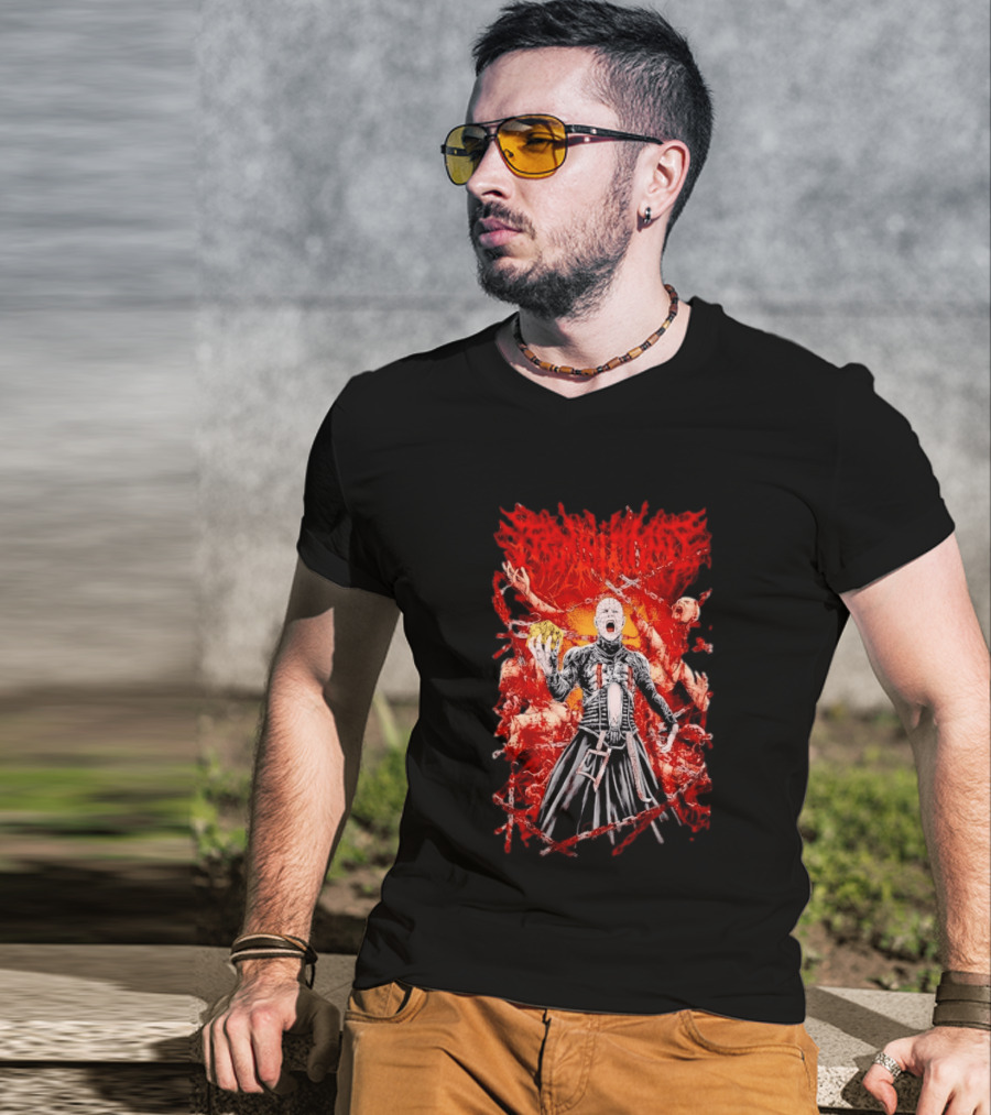 Terminalist Hellraiser Pinhead Horror Death Metal T-Shirt