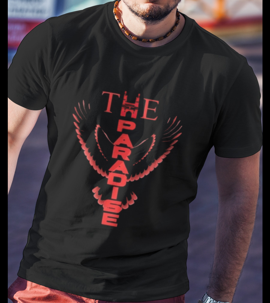 Paradise Eagle Wings In Vibrant Red Elegance T-Shirt