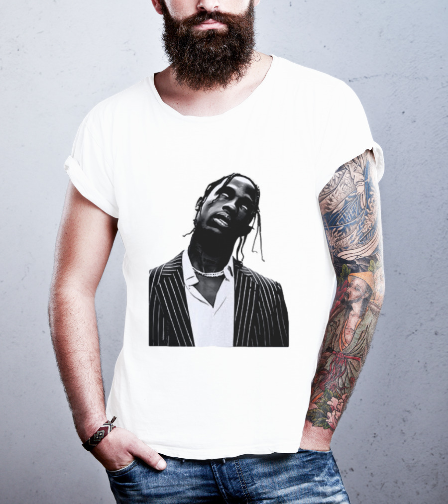 T Scott Cactus Jack Music Fashion T-Shirt