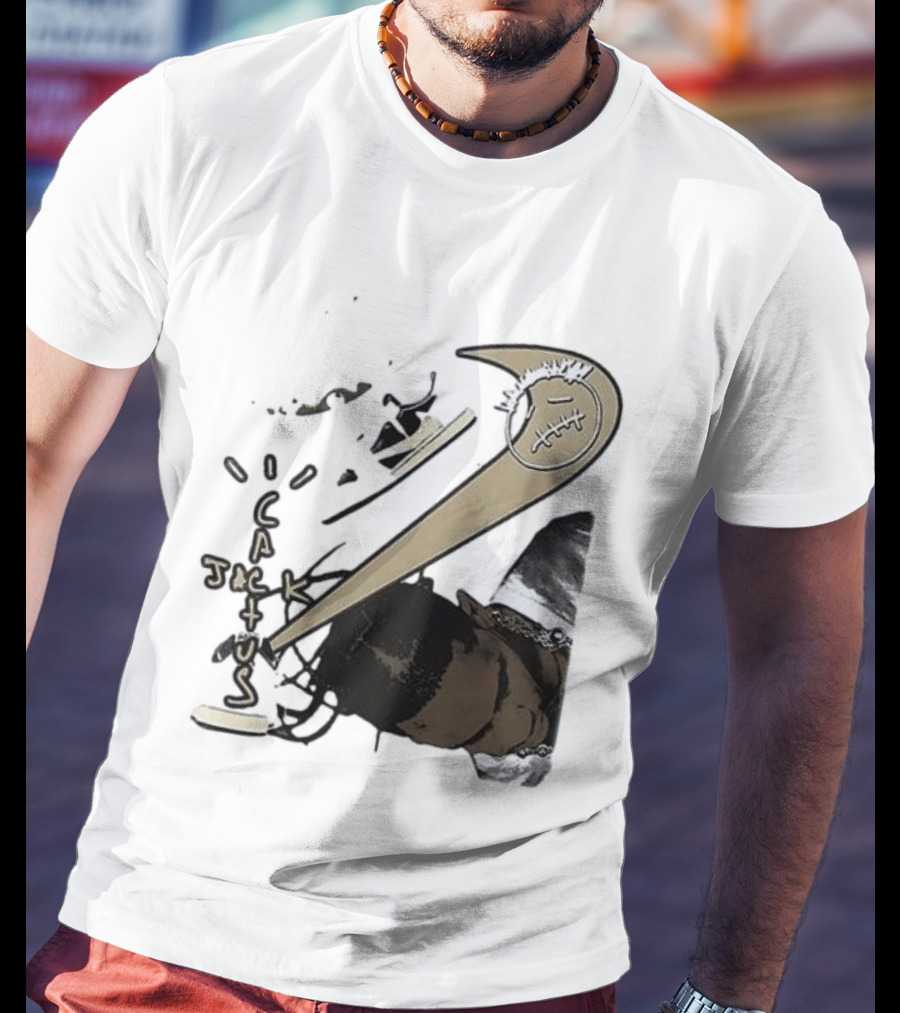T Scott Utopia Cactus Jack Collaboration T-Shirt