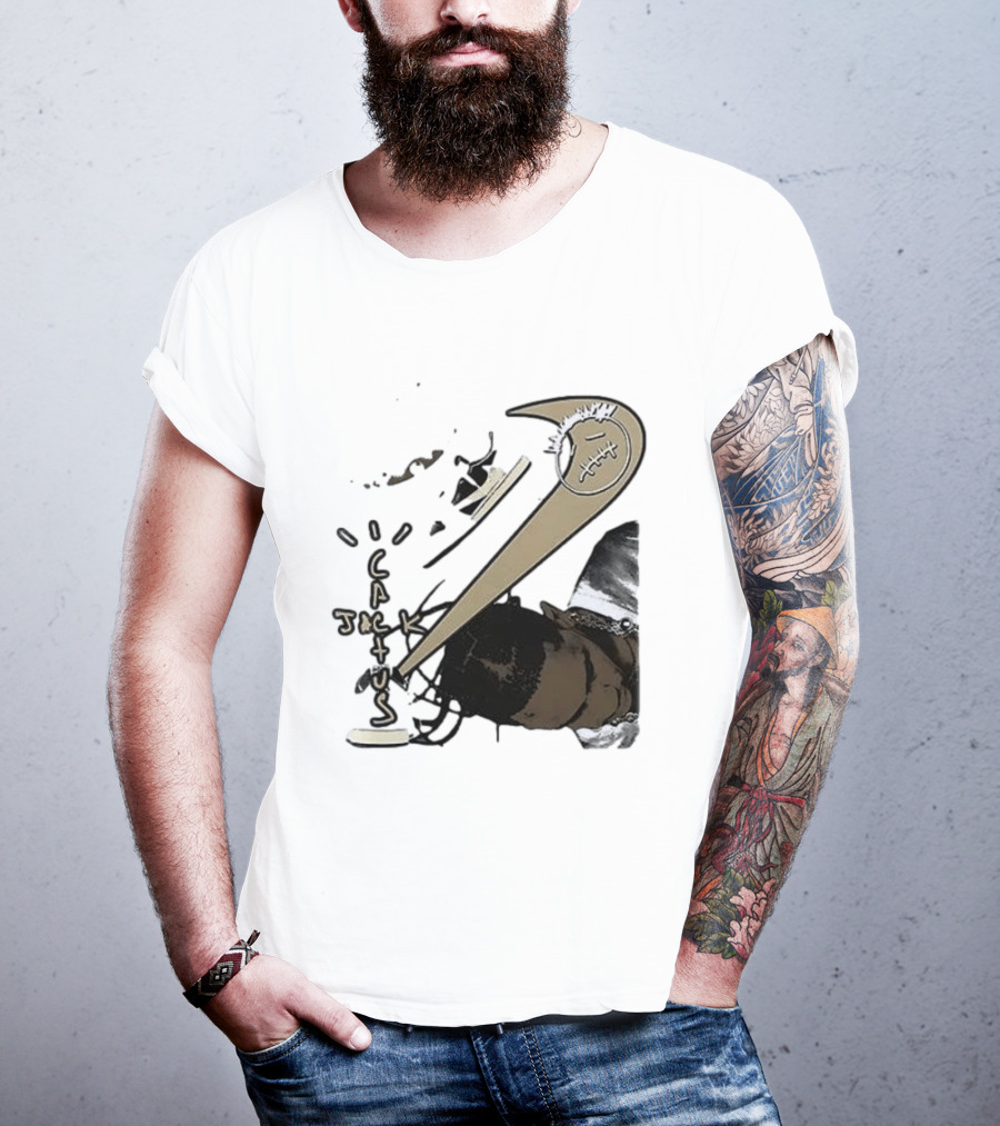 T Scott Utopia Cactus Jack Collaboration T-Shirt
