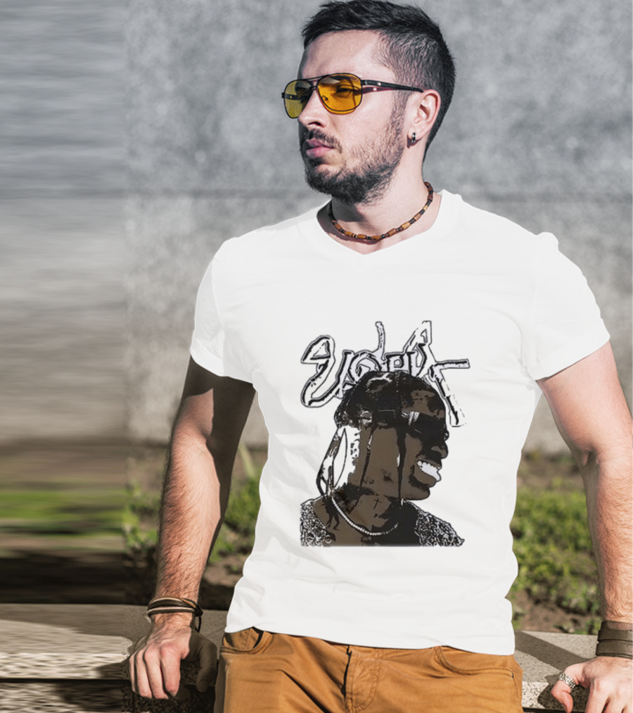 T Scott Utopia Cactus Jack Smiling T-Shirt