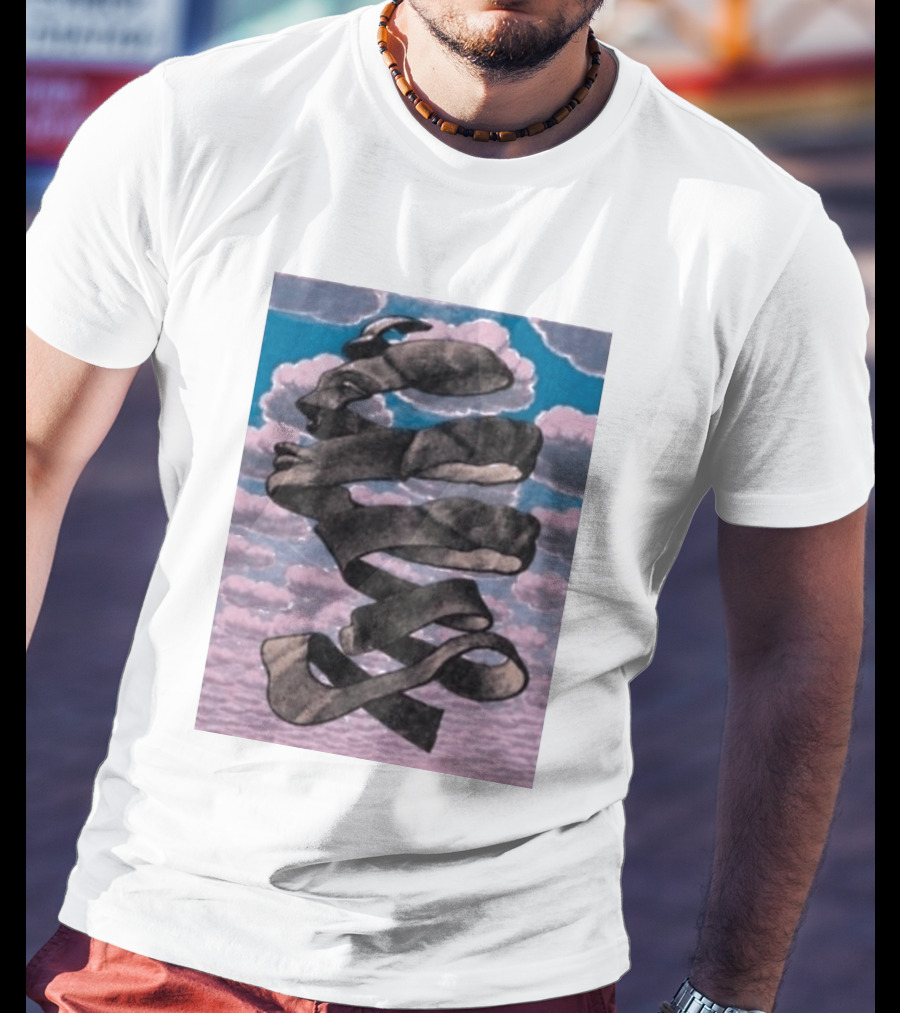 Tom Holland MC Escher Infinite Mobius Strip Optical Illusion T-Shirt