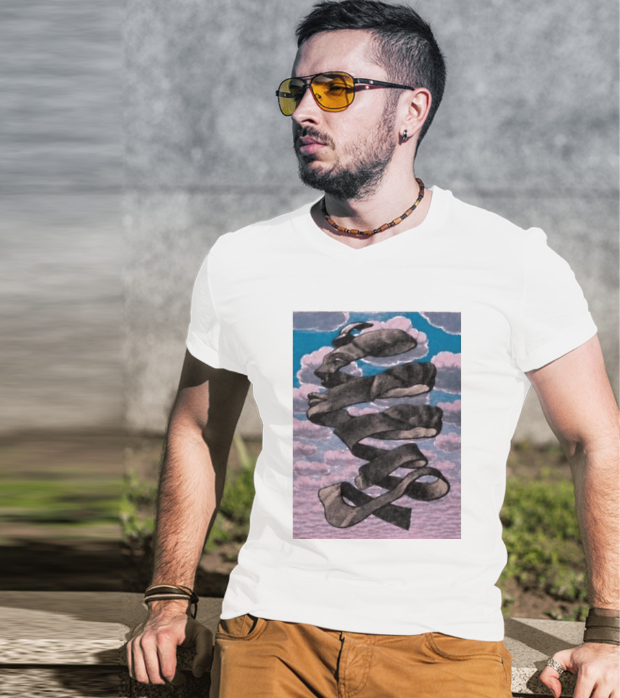 Tom Holland MC Escher Infinite Mobius Strip Optical Illusion T-Shirt