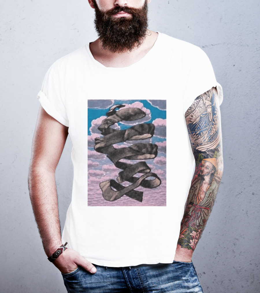 Tom Holland MC Escher Infinite Mobius Strip Optical Illusion T-Shirt