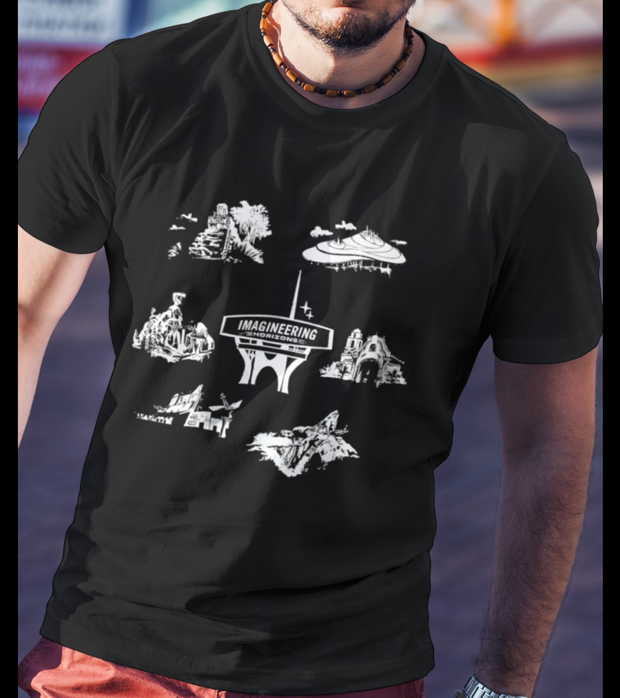 Imagineering Horizons Park Attractions Concept T-Shirt