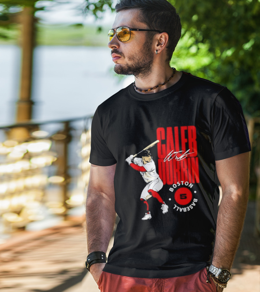 Caleb Durbin Boston Red Sox Baseball 5 T-Shirt