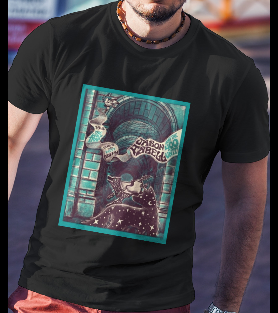 Jason Isbell And The 400 Unit Wolf Trap Event Featuring Patti Griffin July 30 2026 Washington DC T-Shirt