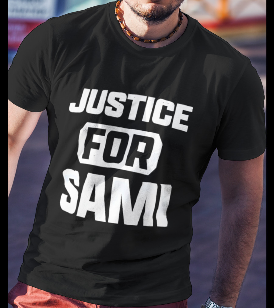 Justice For Sami Advocacy Support Awareness Movement T-Shirt