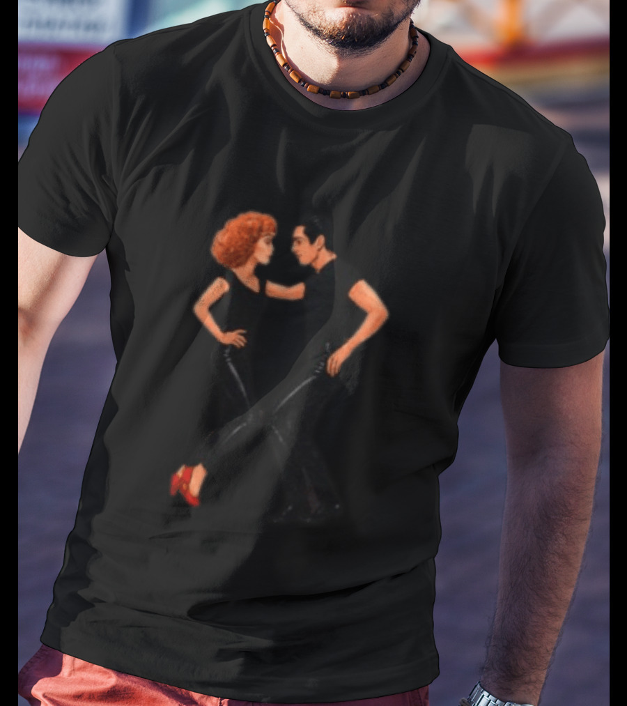 Danny Aarons Store Grease Danny And Sandy Dance Scene T-Shirt