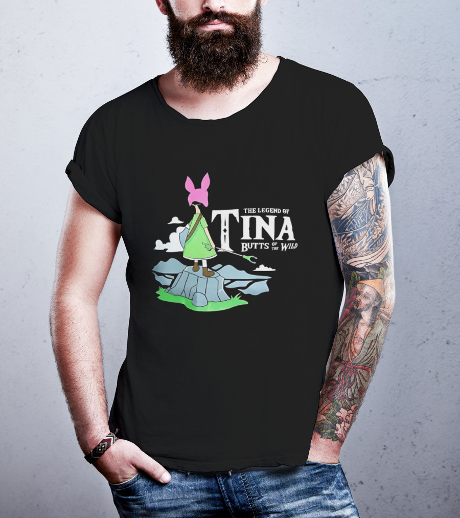 The Legend Of Tina Butts Of The Wild Adventure T-Shirt