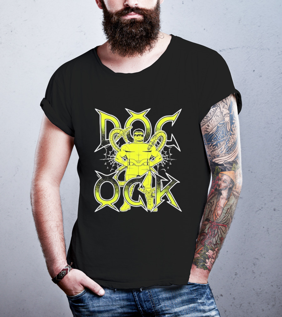 Doc Ock Marvel Doctor Octopus Iconic Character With Tentacles And Webs T-Shirt