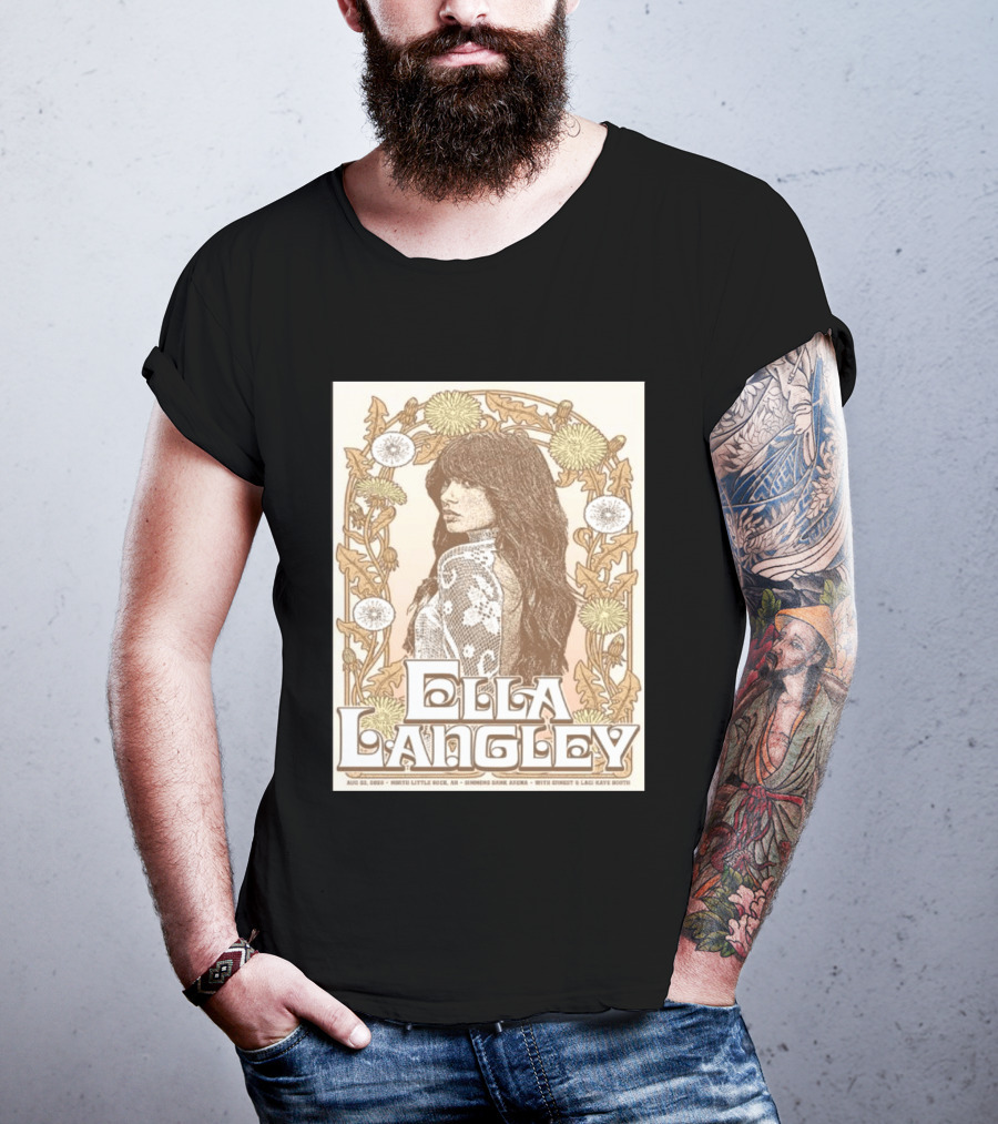 Ella Langley North Little Rock AR 2026 Simmons Bank Arena August 22 Event With Special Guest Laci Kaye Booth T-Shirt