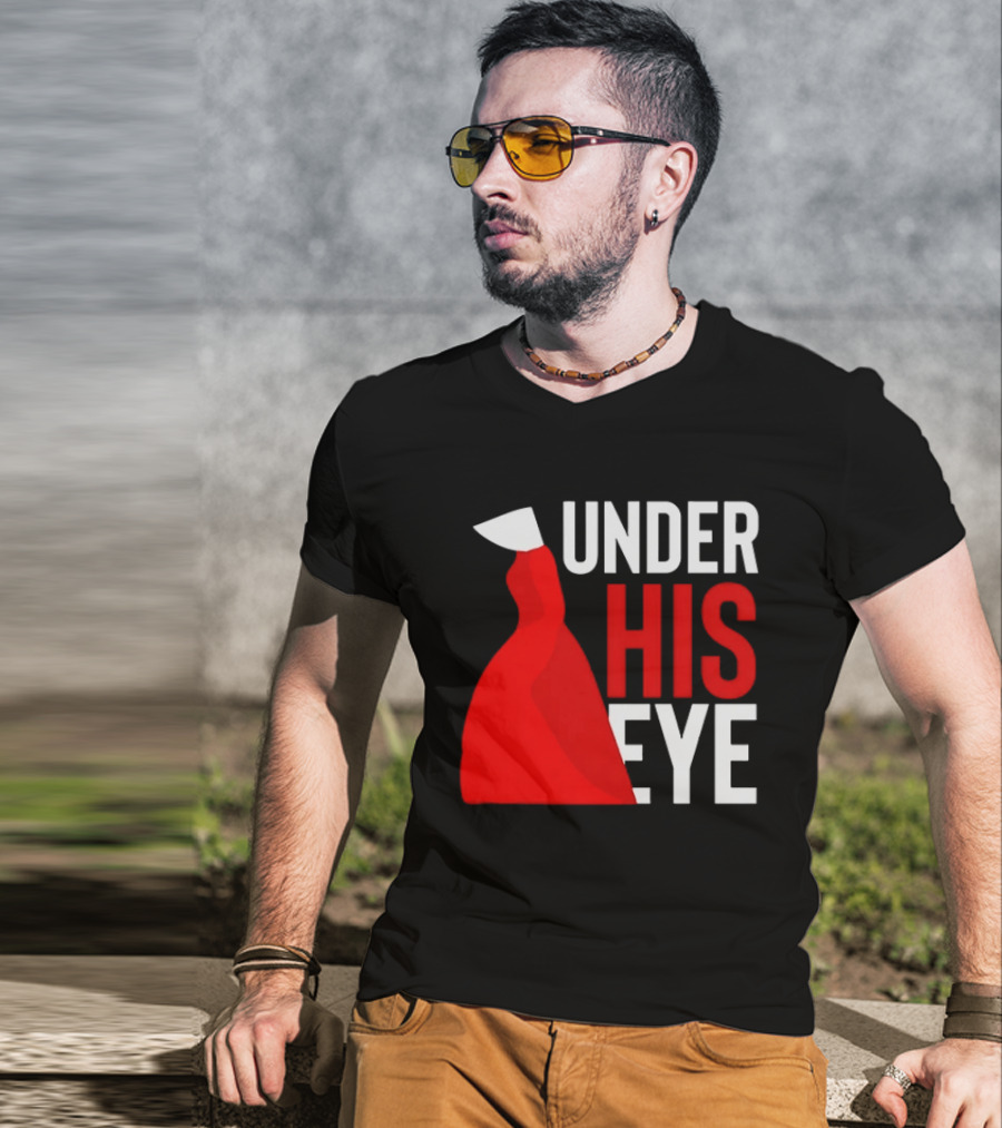 Under His Eye Red Cloak And White Bonnet T-Shirt