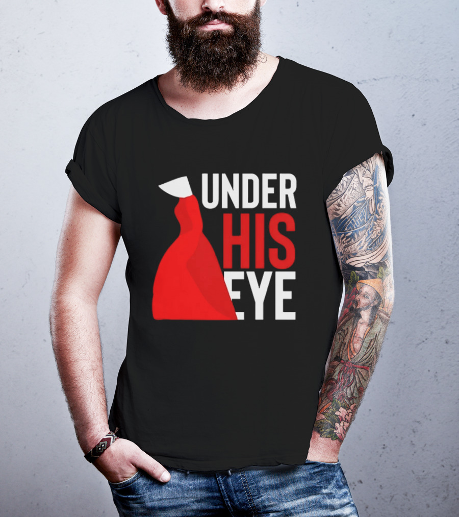 Under His Eye Red Cloak And White Bonnet T-Shirt