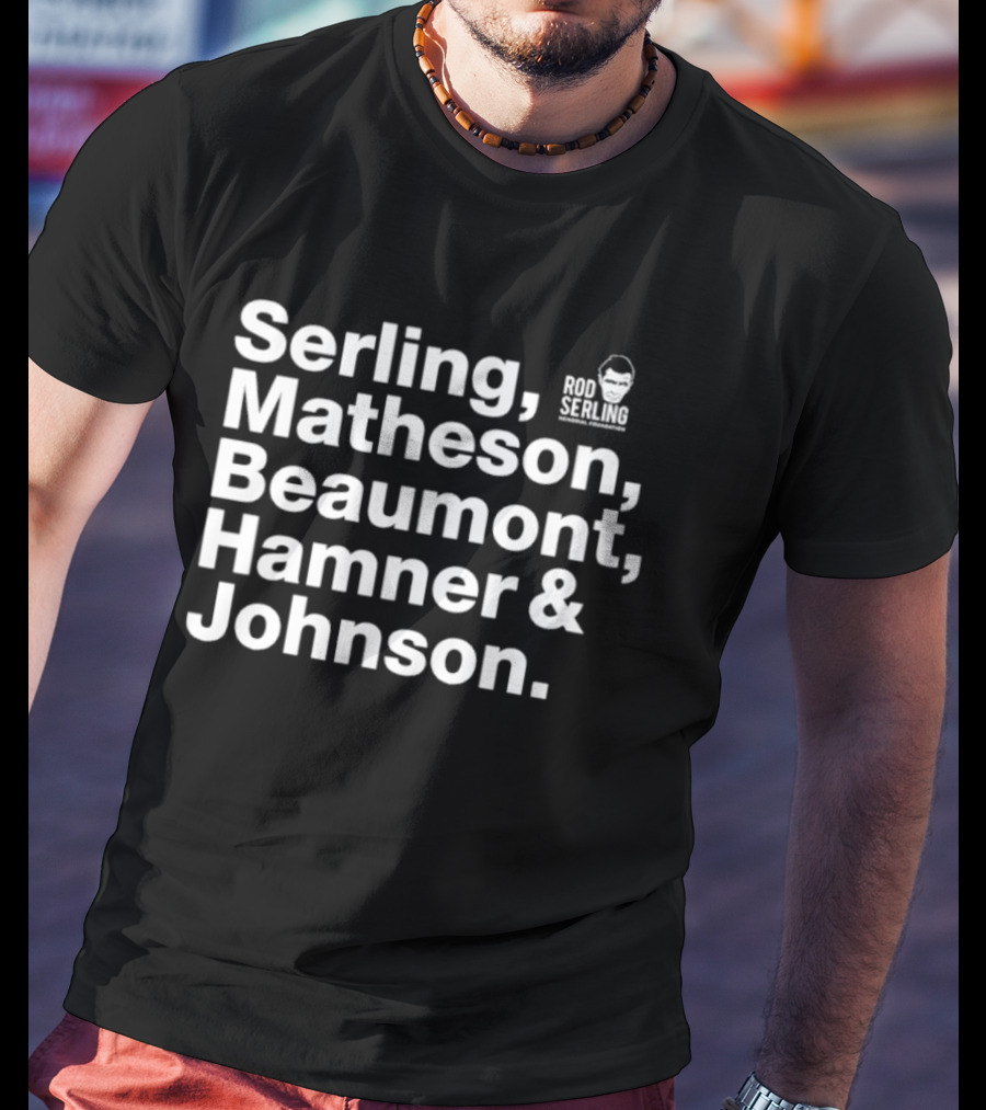 Serling Matheson Beaumont Hamner And Johnson MST3K T-Shirt