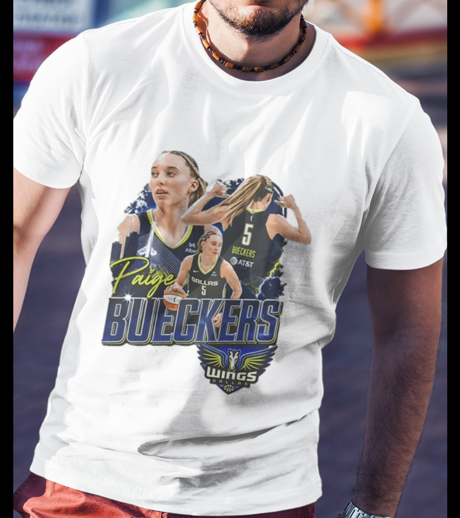 Paige Bueckers Dallas Wings 5 WNBA Basketball Wings Orders T-Shirt