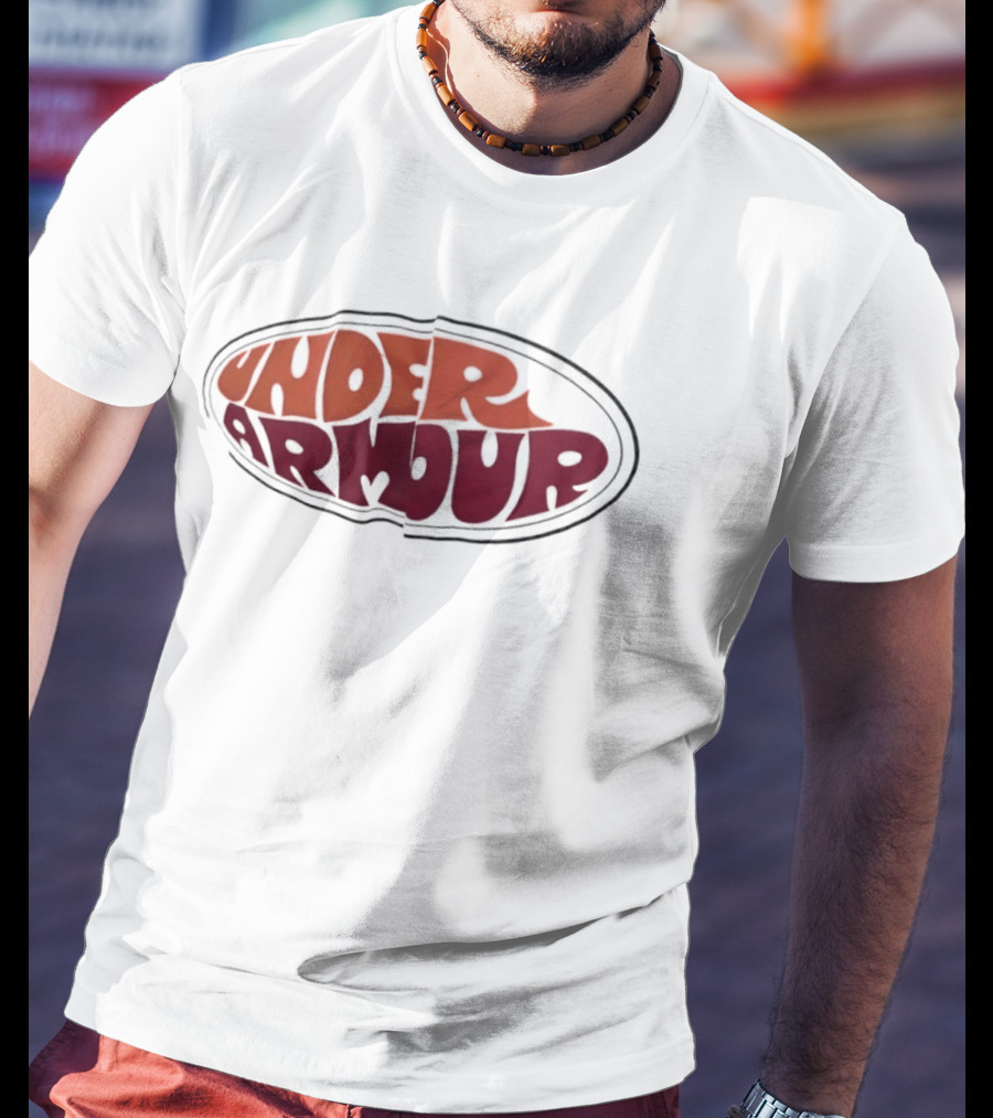 Under Armour Athletic Wear Sportswear Bold Oval Lettering T-Shirt