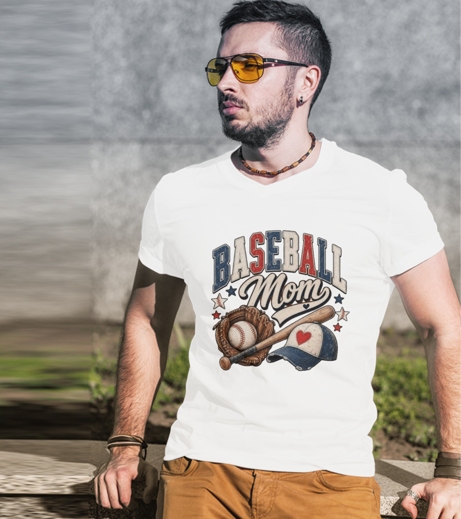 Baseball Mom Season Sports T-Shirt