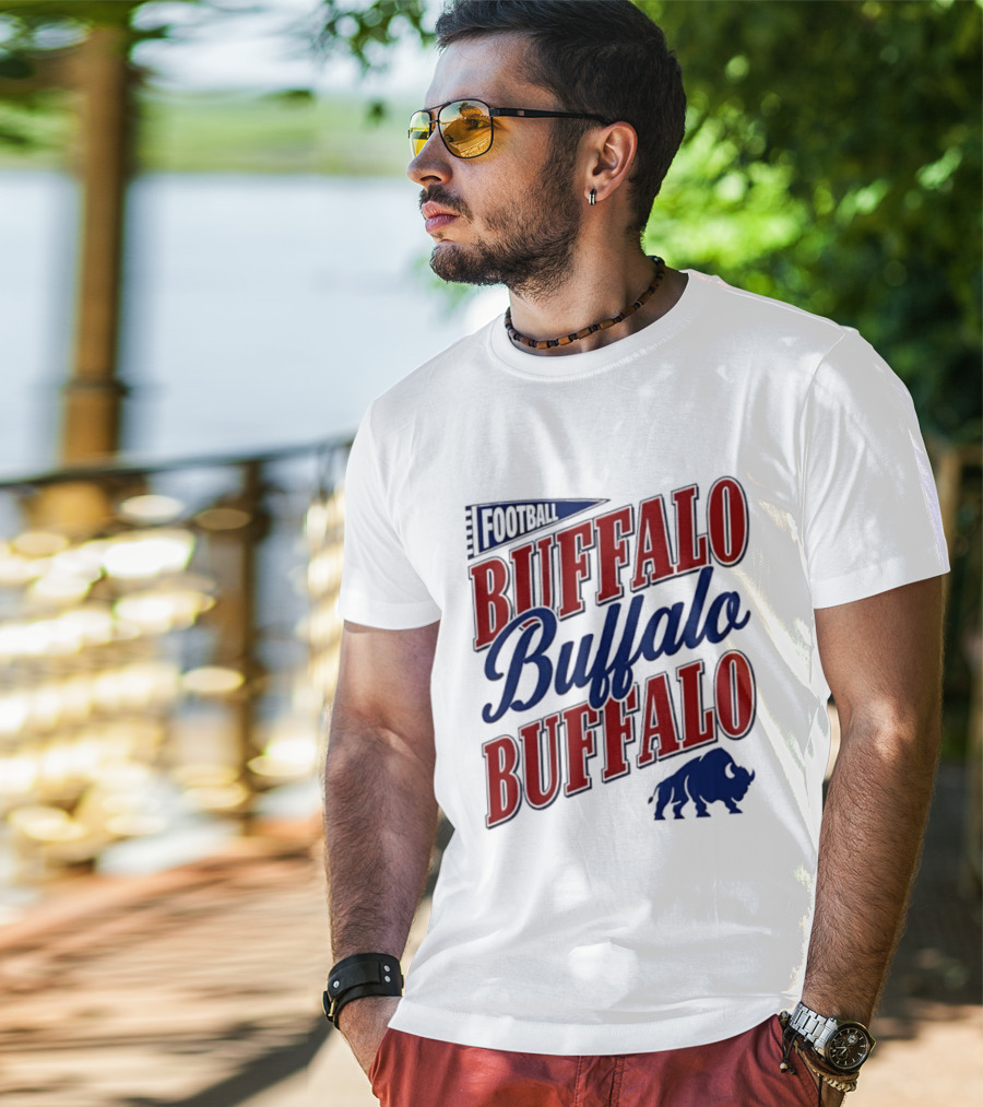 Buffalo Buffalo Buffalo Football T-Shirt