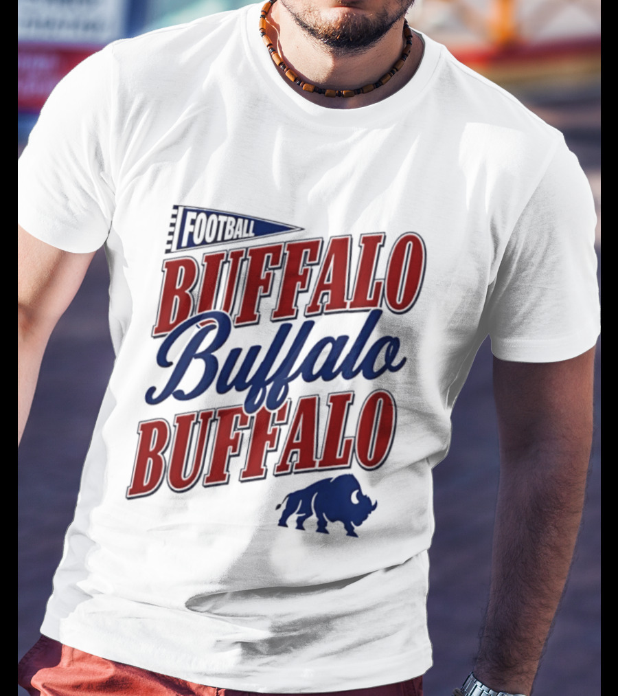 Buffalo Buffalo Buffalo Football T-Shirt