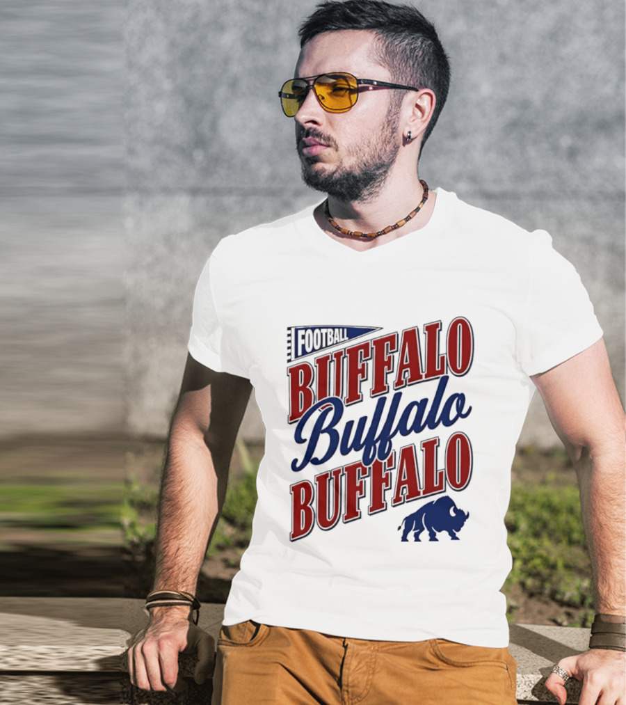 Buffalo Buffalo Buffalo Football T-Shirt