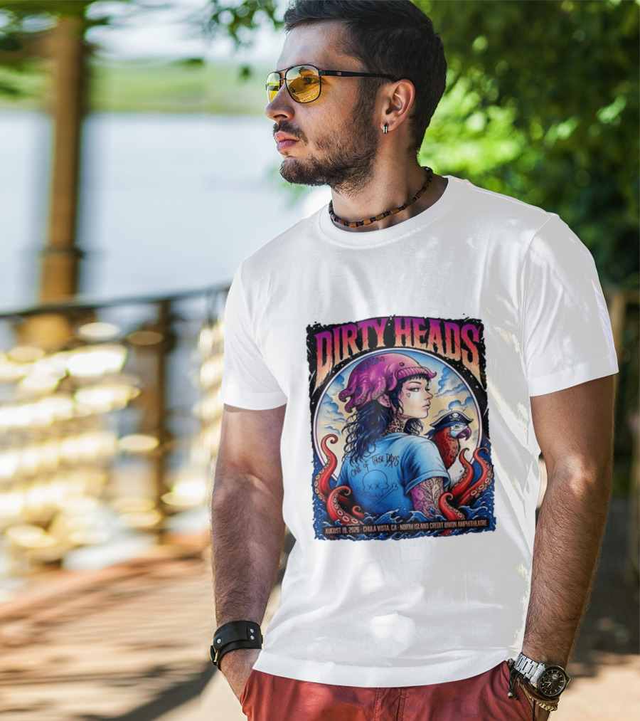 Dirty Heads One Of Those Days Tour 2026 Chula Vista Concert T-Shirt