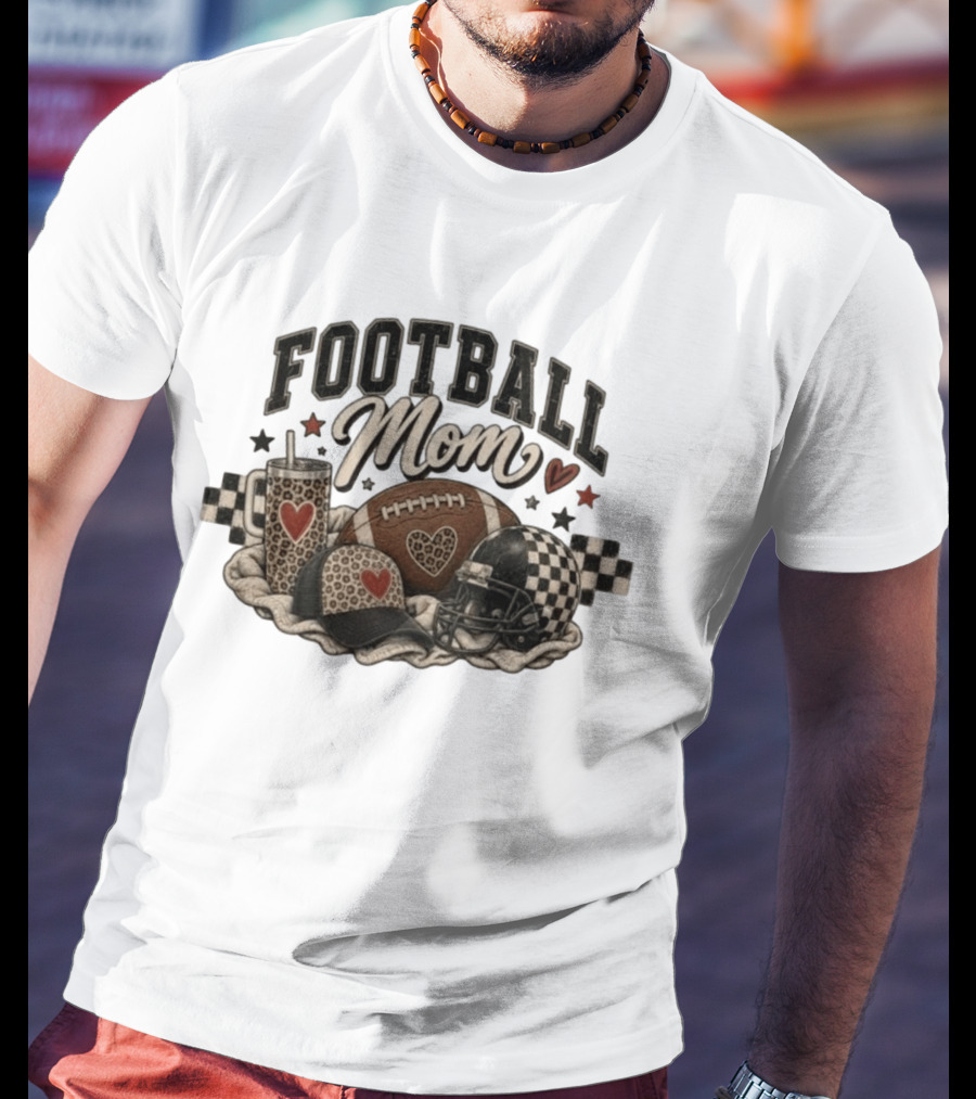 Football Mom Season Sports T-Shirt