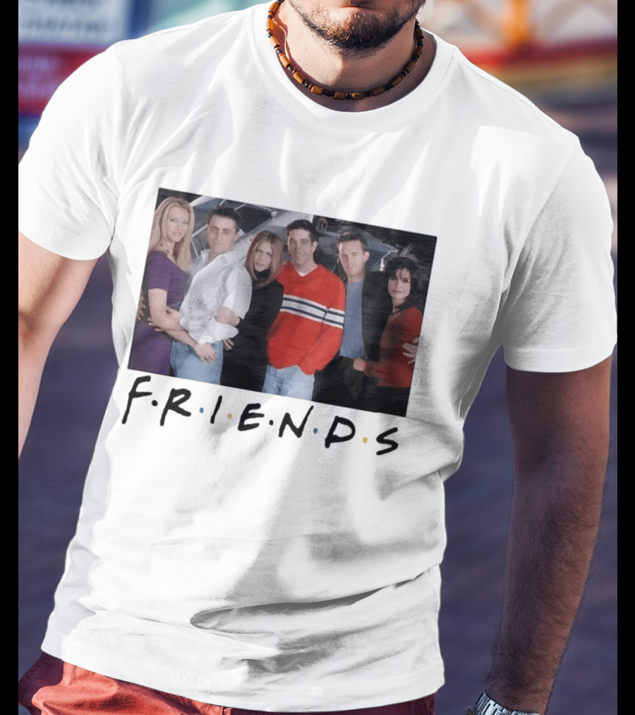 Friends Cast Group 90s Sitcom Rachel Green T-Shirt