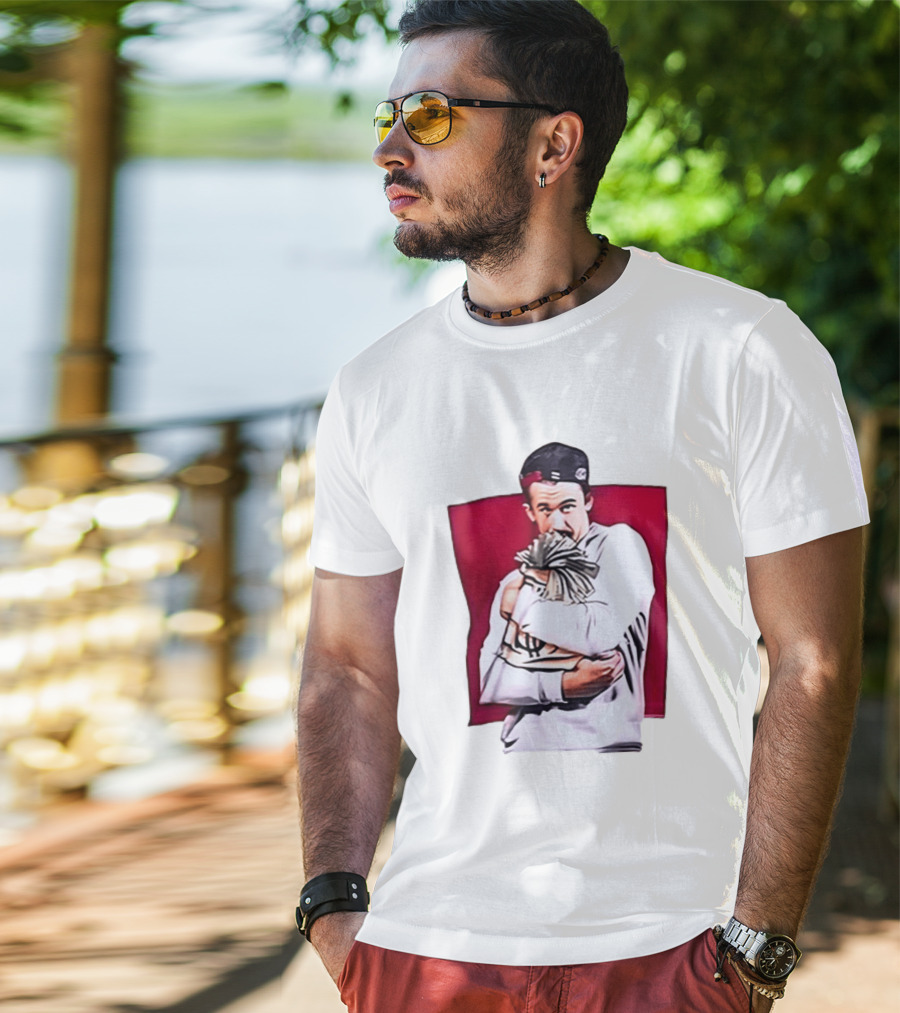 Ja Morant Holding Money Bag NBA Memphis Grizzlies T-Shirt