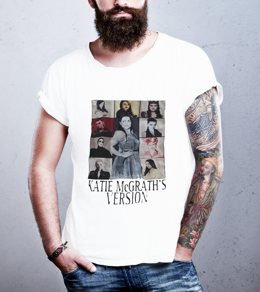 Katie McGrath’s Version Actress Celebrity T-Shirt