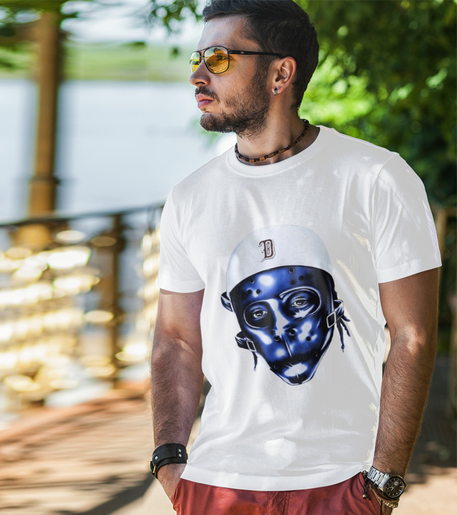 Lil Wayne Dedication Hockey Mask Young Money T-Shirt