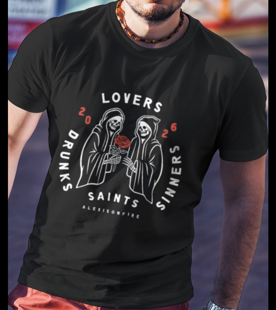 Lovers Saints Sinners Drunks Alexisonfire 2023 T-Shirt