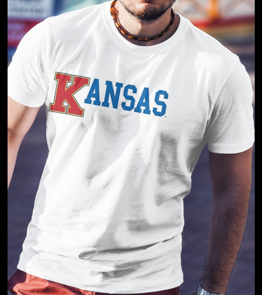 Kansas Jayhawks NCAA College Basketball KANSAS T-Shirt