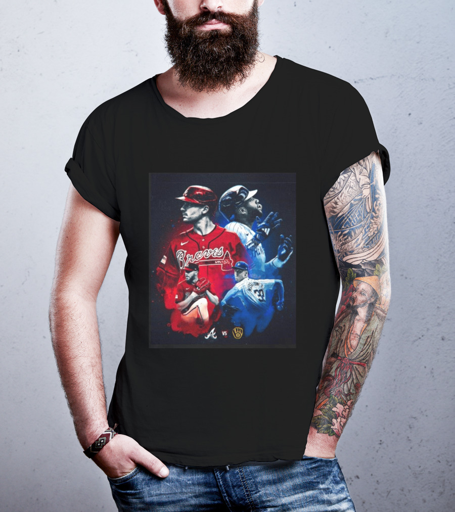 Braves Vs Brewers Showdown Chris Sale Jacob Misiorowski Pitching Duel In Milwaukee T-Shirt