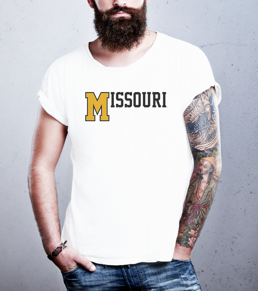 Missouri Tigers Mizzou NCAA College Sports M T-Shirt
