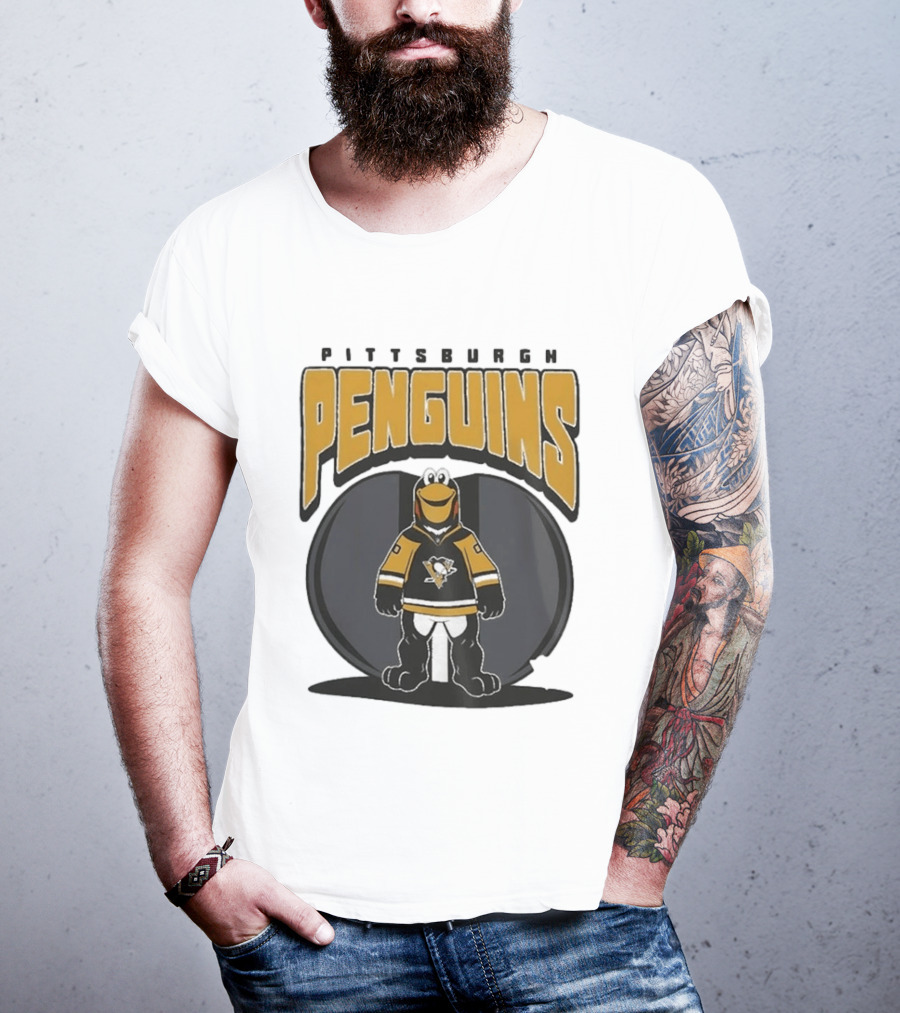 Pittsburgh Penguins Iceburgh Mania NHL 2026 Mascot Fan T-Shirt