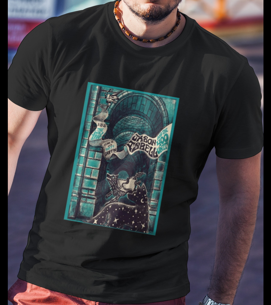 Jason Isbell And The 400 Unit The Wolf Trap Vienna VA Aug 20 2026 Featuring Patty Griffin T-Shirt