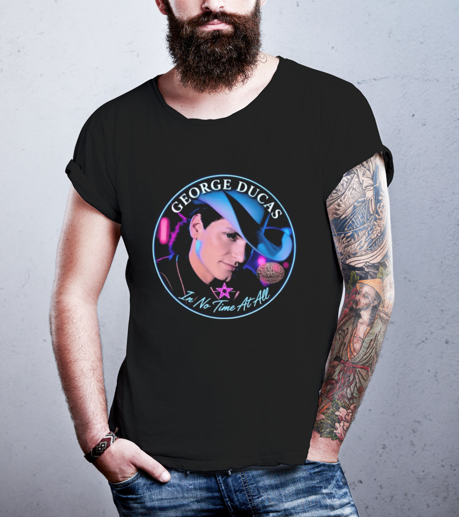 George Ducas In No Time At All Stone Cold Country 1994 T-Shirt
